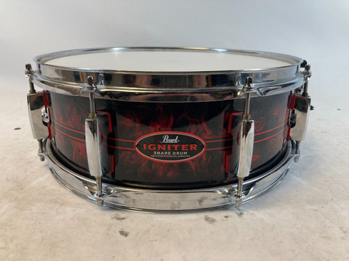 Vist Large View of Product Image Which is Used Pearl Igniter Snare Drum 14"
