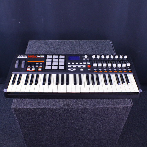 Vist Large View of Product Image Which is Used Akai MPK49 MIDI KEYBOARD 49-Key Controller 49-Key