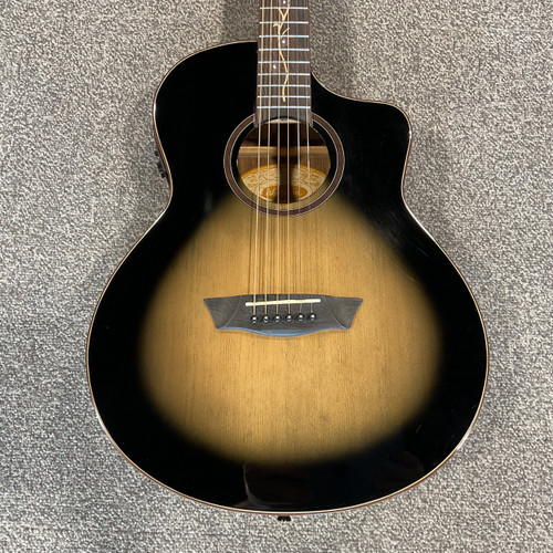 Vist Large View of Product Image Which is Used WASHBURN BELLA TONO VITE S9V Acoustic-Electric Guitar - Charcoal Burst