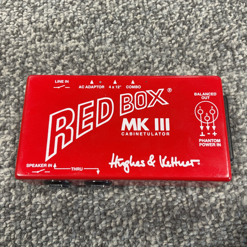 Vist Large View of Product Image Which is Used HUGHES & KETTNER RED BOX MKIII CABINETULATOR Guitar Cabinet Simulator