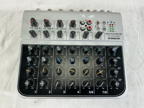 Vist Large View of Product Image Which is Used MONOPRICE 615808 MINI MIXER Mixing Console