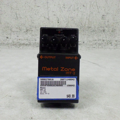 Vist Large View of Product Image Which is Used Boss MT-2 Guitar Effects Pedal