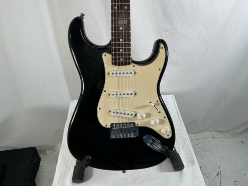 Vist Large View of Product Image Which is Used Squier STRAT S Type Electric Guitar Black 6-String