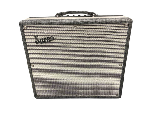 Vist Large View of Product Image Which is Used Supro BLACK MAGICK REVERB 1696RT 1 x 12 Tube Combo Amplifier 1 x 12