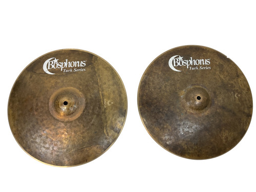 Vist Large View of Product Image Which is Used Bosphorus BOSPHORUS HI HAT 15IN Hi Hat Cymbals 15"