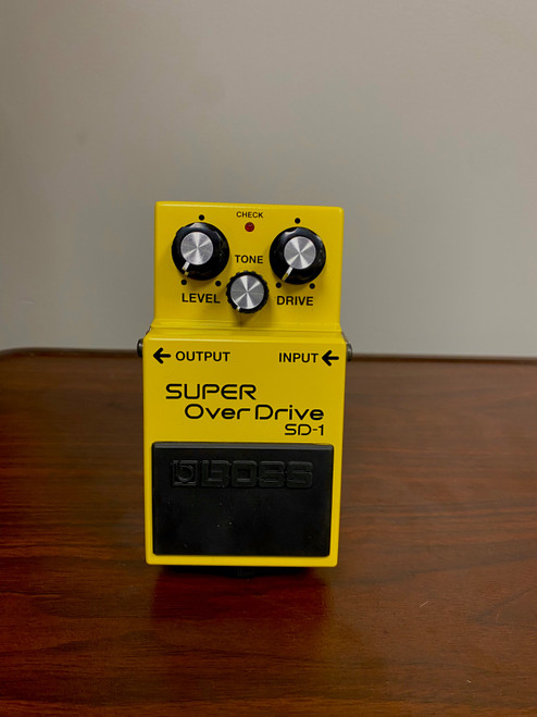 Vist Large View of Product Image Which is Used Boss SD-1 SUPER OVERDRIVE GTR PEDAL Overdrive Pedal