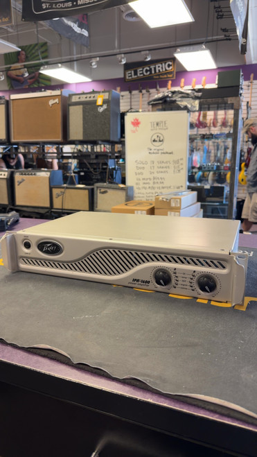 Vist Large View of Product Image Which is Used Peavey IPR-1600 Power Amplifier