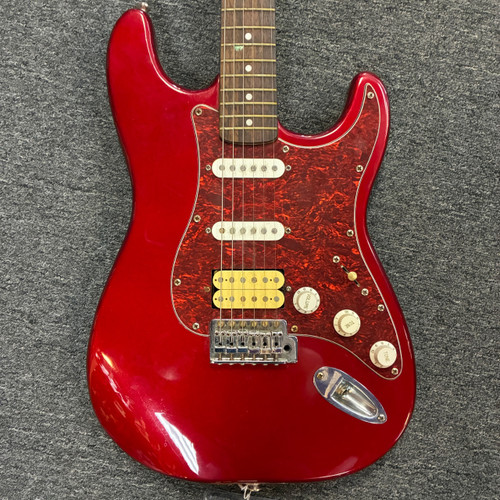 Vist Large View of Product Image Which is Used Squier AFFINITY HSS STRAT S Type Electric Guitar Red 6-String