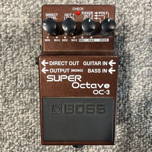 Vist Large View of Product Image Which is Used BOSS OC-3 SUPER OCTAVE Guitar Pedal