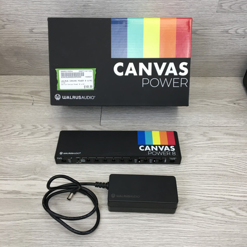 Vist Large View of Product Image Which is Used WALRUS CANVAS POWER 8 W/AC Pedal Power Supply
