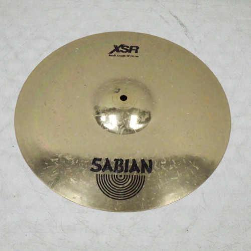 Vist Large View of Product Image Which is Used Sabian 16 IN XSR ROCK CRASH Crash Cymbal 16"