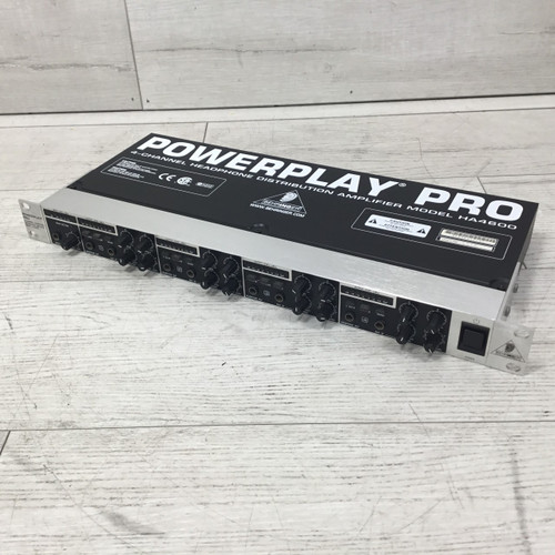 Vist Large View of Product Image Which is Used Behringer Powerplay Pro HA4600 Headphone Amplifier