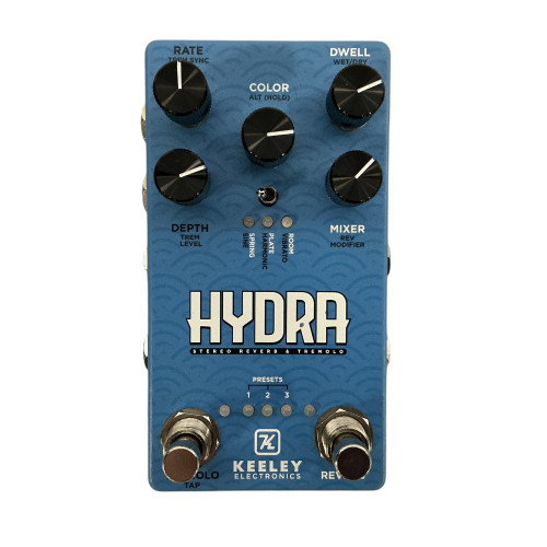 Vist Large View of Product Image Which is Used Keeley HYDRA Reverb Pedal