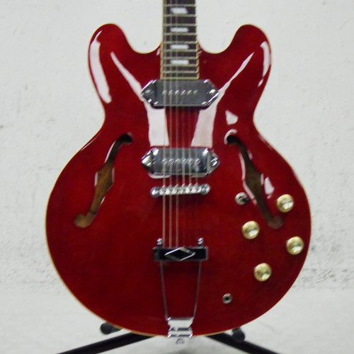 Vist Large View of Product Image Which is Used Epiphone Casino Ch Semi-Hollow Electric Guitar Red 6-String