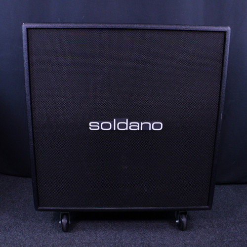 Vist Large View of Product Image Which is Used Soldano 412 STRAIGHT CAB 4 x 12 Guitar Speaker Cabinet 4 x 12