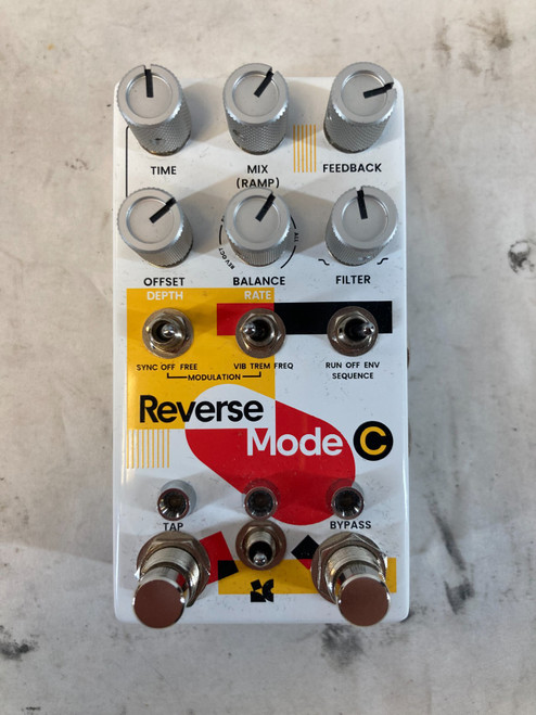 Vist Large View of Product Image Which is Used Chase Bliss Audio Reverse Mode C Delay Pedal
