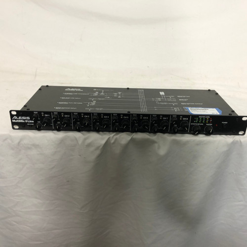 Vist Large View of Product Image Which is Used Alesis MULTIMIX 8 LINE Rackmount Recording Device