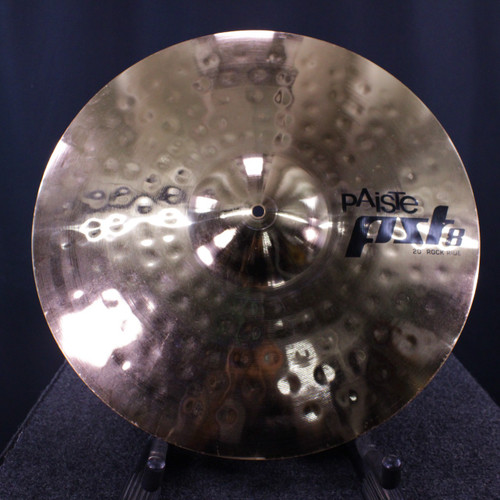Vist Large View of Product Image Which is Used Paiste 20 PST 8 ROCK RIDE Ride Cymbal 20"