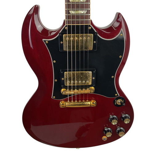 Vist Large View of Product Image Which is Used Gibson 1991 SG Electric Guitar Red 6-String