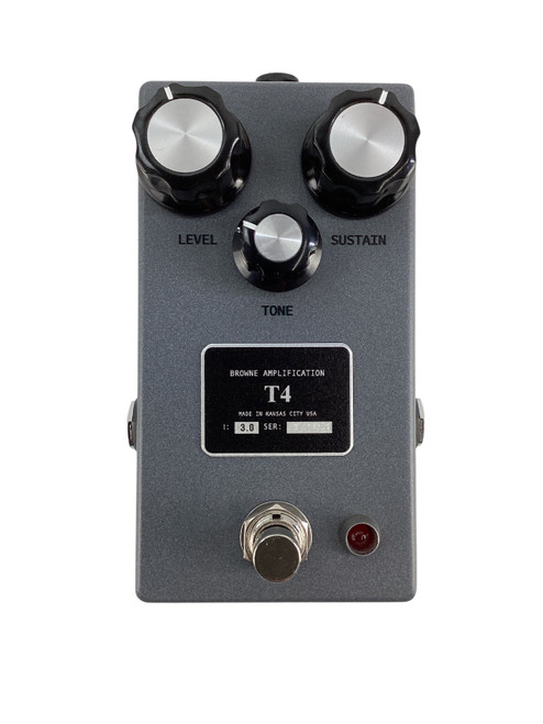Vist Large View of Product Image Which is Used Browne Amplification T4 Fuzz Pedal