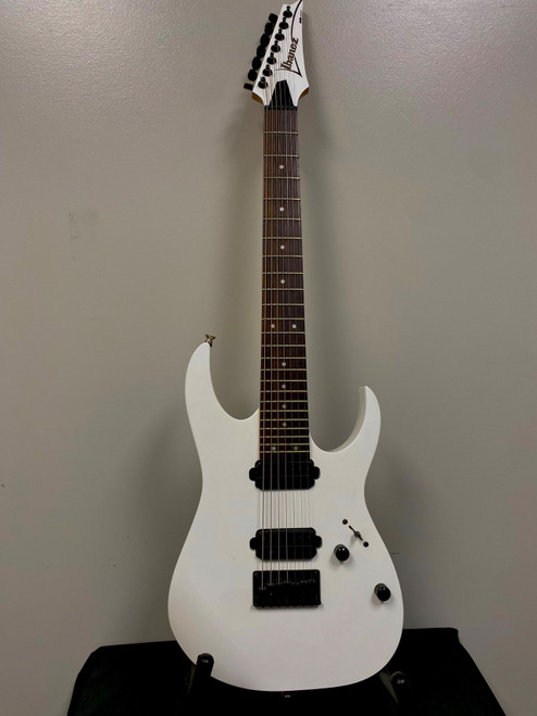 Vist Large View of Product Image Which is Used Ibanez 2012 RG7421 7-STRING Super S Electric Guitar White 7-String