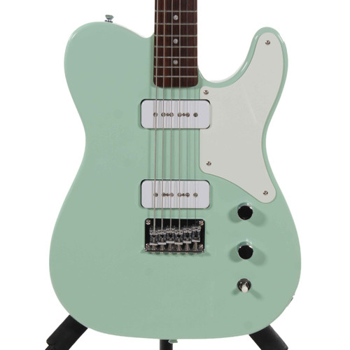 Vist Large View of Product Image Which is Used Squier PARANORMAL BARITONE CABRONITA TELECASTER T Type Electric Guitar Green 6-String