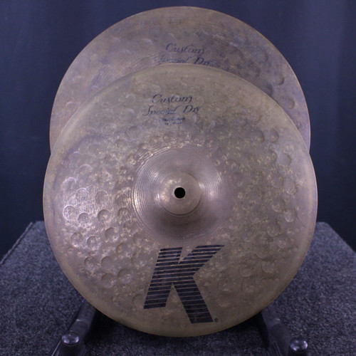 Vist Large View of Product Image Which is Used Zildjian 13 K CUSTOM SPECIAL DRY HI HATS Hi Hat Cymbals 13"