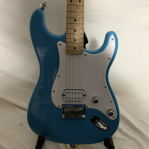 Vist Large View of Product Image Which is Used Squier SONIC STRATOCASTER S Type Electric Guitar Blue 6-String