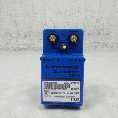 Vist Large View of Product Image Which is Used Boss CS-1 compression Sustainer 