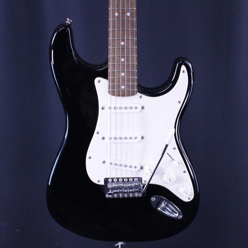 Vist Large View of Product Image Which is Used Squier AFFINITY STRAT ELECTRIC GUITAR S Type Electric Guitar Black 6-String