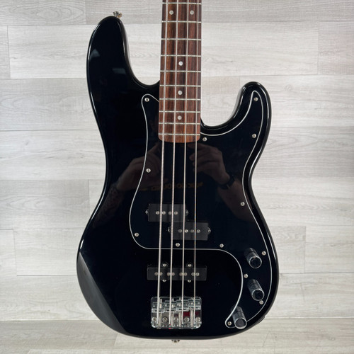 Vist Large View of Product Image Which is Used Squier Affinity Series Precision Bass PJ - Black