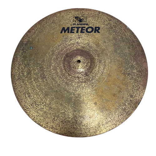 Vist Large View of Product Image Which is Used Meinl METEOR BRASS RIDE 20 Vintage Ride Cymbal 20"