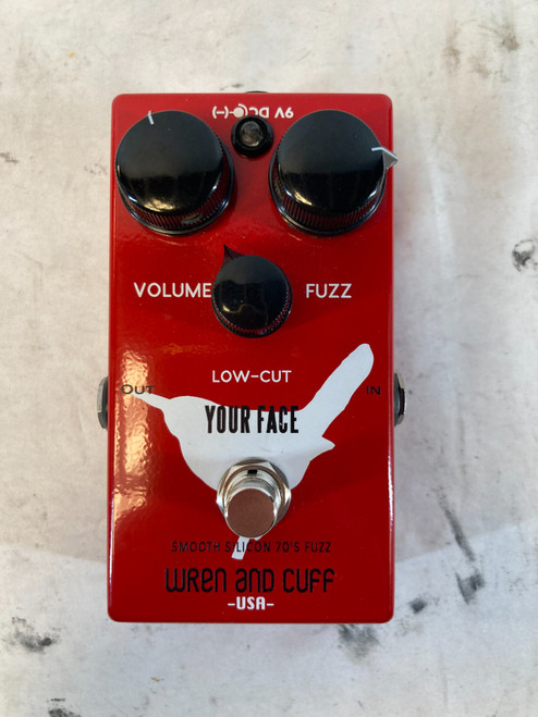 Vist Large View of Product Image Which is Used Wren and Cuff Smooth Silicon 70's Fuzz Pedal