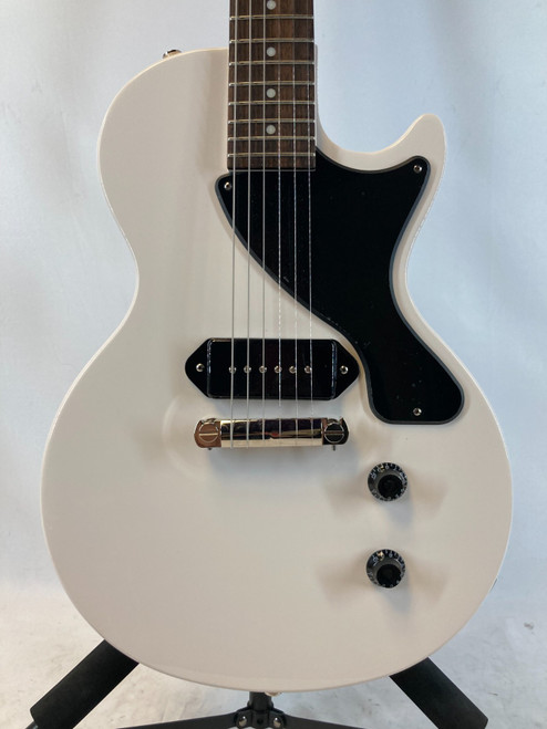Vist Large View of Product Image Which is Used Epiphone Billie Joe Armstrong Les Paul Jr with Lollar Pickups & Electronics Upgrades