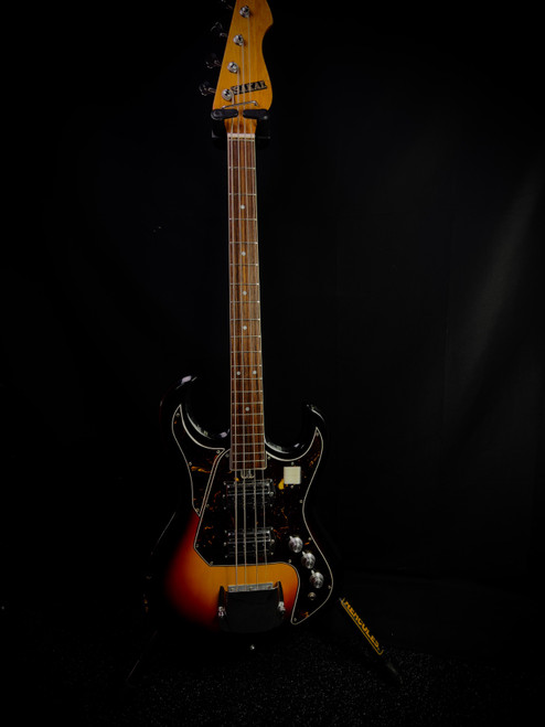 Vist Large View of Product Image Which is Used SAKAI A200 Bass Guitar Sunburst 4-String