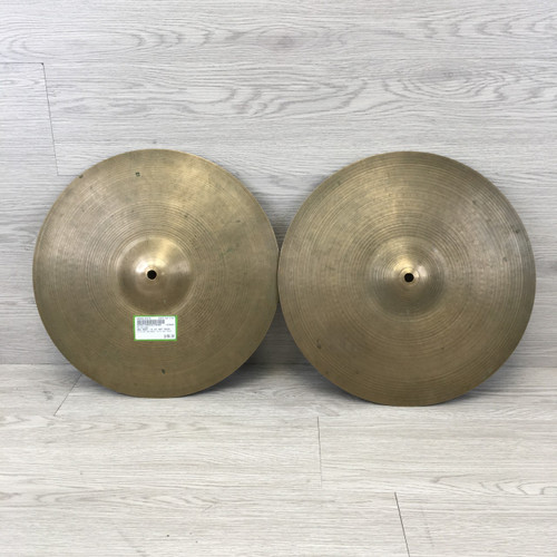 Vist Large View of Product Image Which is Used Zildjian NEW BEAT 14 HI HAT PAIR Hi Hat Cymbals 14"