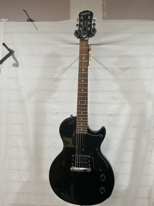 Vist Large View of Product Image Which is Used Epiphone 2004 JUNIOR LP Type Electric Guitar Black 6-String