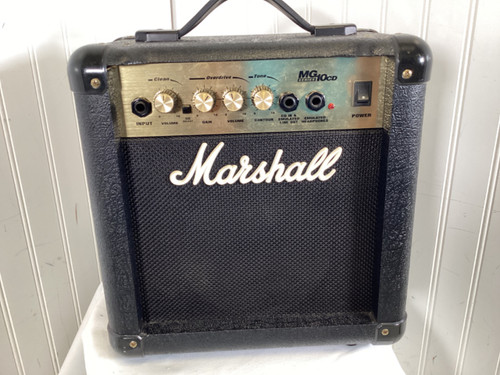 Vist Large View of Product Image Which is Used Marshall MG10CD 1 x 5 Solid State Amplifier 1 x 5
