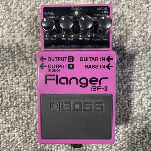 Vist Large View of Product Image Which is Used BOSS BF-3 FLANGER Guitar Pedal