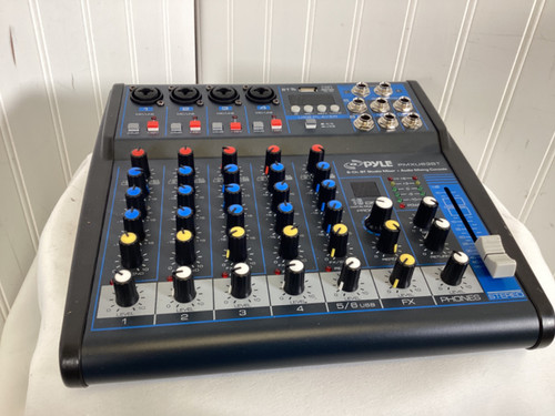 Vist Large View of Product Image Which is Used Pyle PMXU63BT Compact Mixer