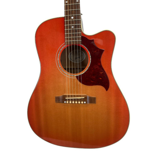 Vist Large View of Product Image Which is Used Gibson Hummingbird Avant Garde Mahogany Acoustic Guitar Cherry Sunburst