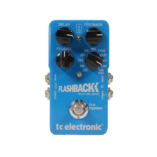 Vist Large View of Product Image Which is Used TC Electronic FLASHBACK Delay Pedal