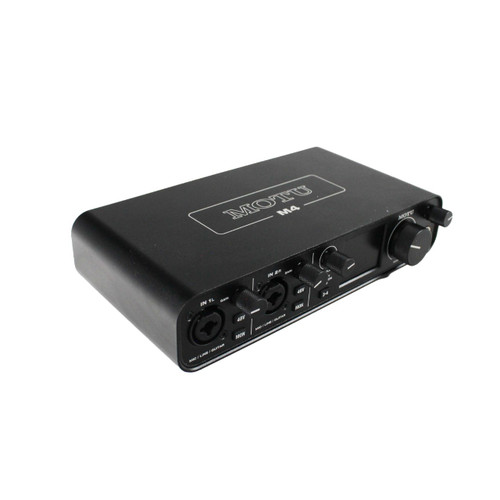 Vist Large View of Product Image Which is Used Motu M4 Computer Interface 2 A/D Recording Inputs
