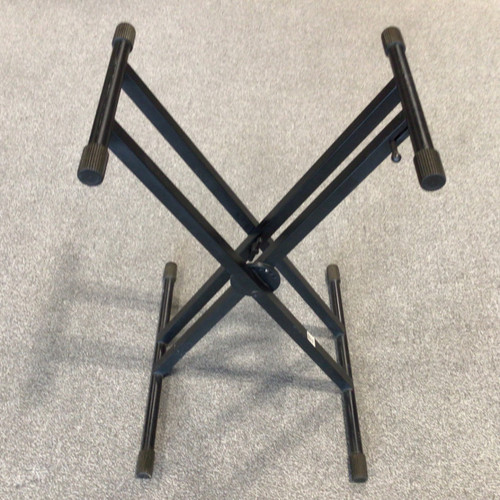 Vist Large View of Product Image Which is Used Proline PL400 DOUBLE X KEYBOARD STAND Single Keyboard Stand