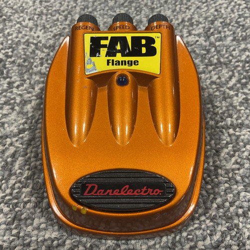 Vist Large View of Product Image Which is Used DANELECTRO FAB FLANGER Guitar Pedal