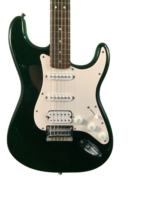 Vist Large View of Product Image Which is Used Squier SQUIRE STRAT S Type Electric Guitar Black 6-String
