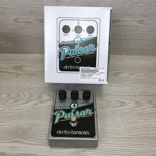 Vist Large View of Product Image Which is Used Electro Harmonix (E/H) STEREO PULSAR Tremolo Pedal