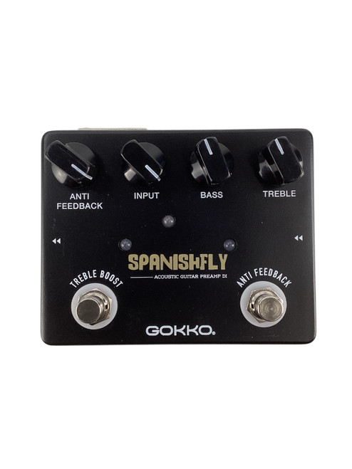 Vist Large View of Product Image Which is Used Gokko Spanish Fly Accoustic PreAmp Pedal 