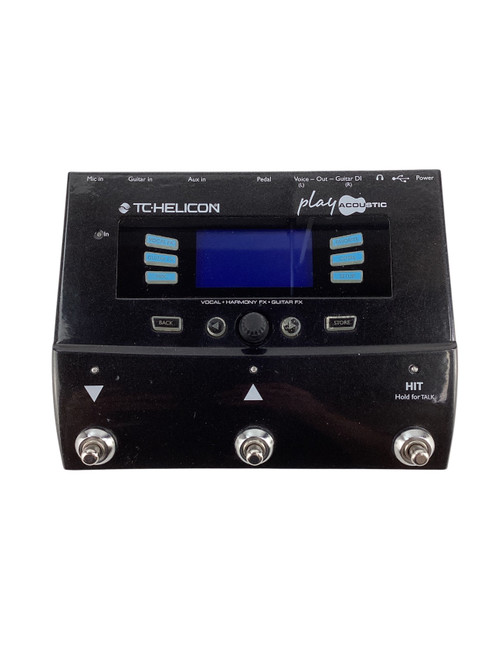 Vist Large View of Product Image Which is Used TC Helicon Play Acoustic Multi Vocal Effects Pedal w/AC