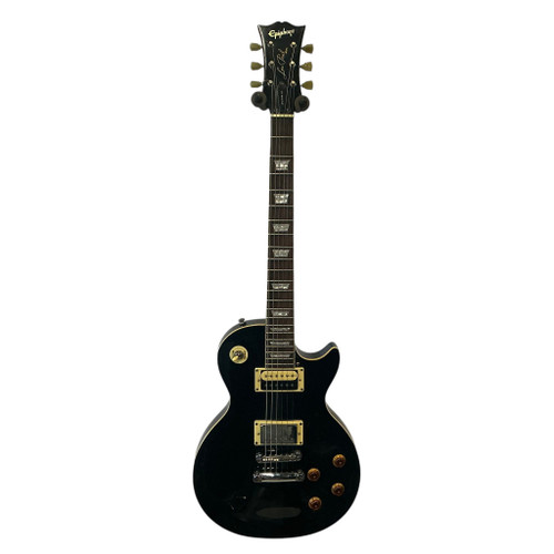 Vist Large View of Product Image Which is Used Epiphone LES PAUL LP Type Electric Guitar Black 6-String